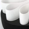 15/20/25/30/35/40/50 mm width  Flat sewing Stretch Rope White Black color polyester Knit Elastic Band waistband