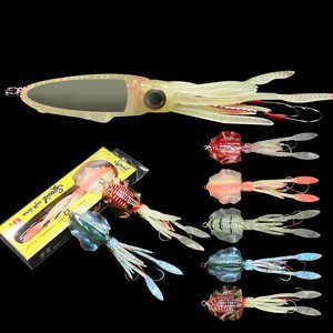 15cm/60g lead head soft lure squid bait sea fishing lure