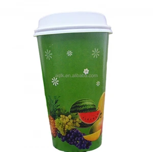 16oz cold drink paper cup