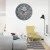 Import 18.5 Inch Colorful Analog Silent Universal Round Custom Wall Clock Great for Home, Office, Classroom or Garage from China