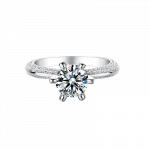 18K gold plated emerald cut moissanite ring engagement wedding ring