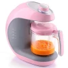 2 In 1 Manual babycook/baby food maker/food processor with stainless steel blade
