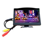 2 Ways Video Input 5 Inch TFT LCD Display 800*480 Definition Digital Panel Color Car Rear View Monitor Auto car monitor