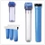Import 20 inch Big blue Water Filter Housing 10" / 20" High Working Pressure Transparent Clear Water Filter Housing Supplier from China