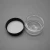Import 200ml 200g Dia68mm wide mouth PET plastic skin care cream packaging cosmetic jar round clear bath salt scrub container screw cap from China
