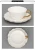 Import 200ml porcelain cup and saucer chinaware mug high whiteness drinkware with gold rim from China