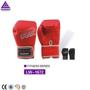 2016 lenwave cheap custom design boxing glove