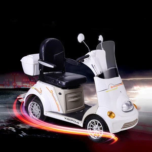 2017 hot-sale free shipping 48v 500w three wheel electric old man scooter/handicapped scooter