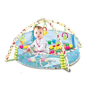 2018 Hot Sale Baby Gym Ball Pool Toys Play Mat With Music