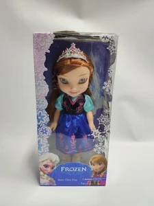 2018 new design 14 inch vinyl frozen dolls snow princess dolls for kids