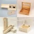 Import 2018 new design handmade wooden gift &amp storage box with 2 divisions from China