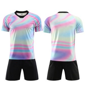 2019-2020 Club jersey 100% polyester Quick Dry Breathable Custom Logo Sportswear football uniform man and kids