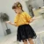 Import 2019 Factory Whole Sale Embroidery Stars Three Layers Tutu Skirt for Baby Girls Kids Tulle Skirts with 100% Cotton Lining from China