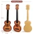 Import 2019 new design high quality cheap mini kids plastic acoustic guitar from China