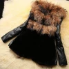 2020 2021 fashion winter faux fake fox fur coats women
