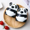 2020 automatic cute panda shape push type toothpick dispenser for parties