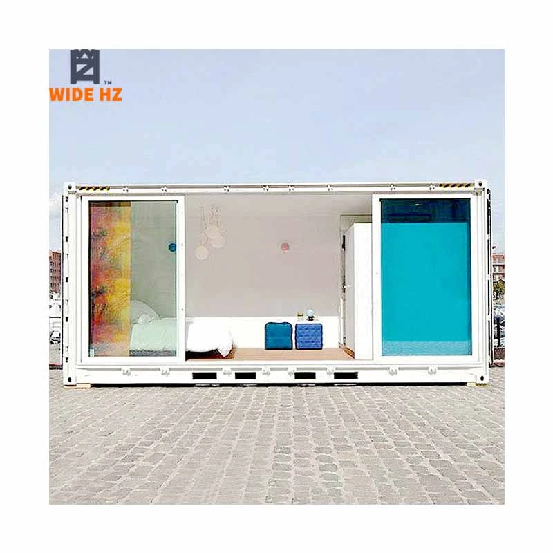 2020 Container glass house modern luxury prefab villa 20 foot shipping container homes hotel glass office