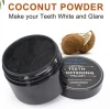 2020 dental care activated charcoal powder teeth whitening powder free sample