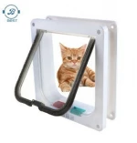 2020 Factory hot Pet door ,Dog and cat door 4 ways pet door cat flap