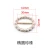 Import 2020 Fancy design apparel buckle  various shaped pearl buckle delicate square belt buckle for clothing from China