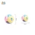 Import 2020 Konig Kids Safe Material Plain Color Bell Ring Ball Baby Rattle Teether Ball Toy For Newborn from China