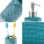 Import 2020 New Arrival 4pcs Bath Mat Set with Ceramic Bathroom Accessories Matching Design Bathroom Set for Amazon from China