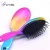 Import 2020 New custom logo electroplated pravite label straight hair brush comb from China