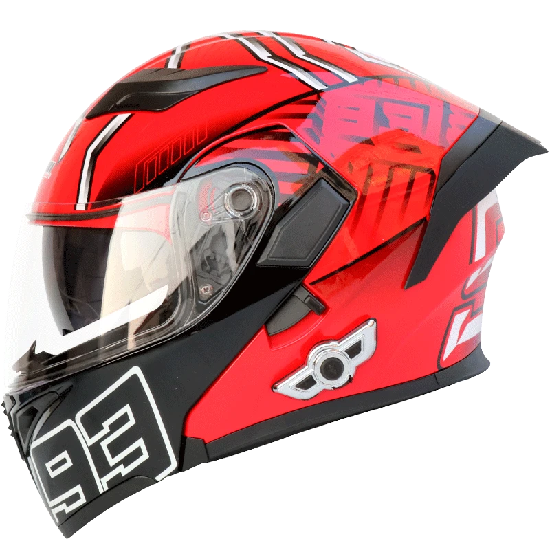 2020 New Fashion Style Vintage Racing ABS Motor Helmets Full Face Helmets Motorcycles