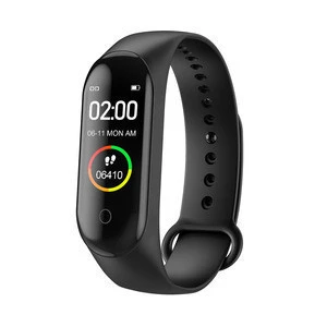 2020 New Smart Watches M4 Heart Rate Watch Smart Wristband Sports Watches Smart Band Smartwatch For iPhone Android