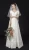 Import 2020 v neck lace satin real simple floor length backless bridal gowns wedding dress from China