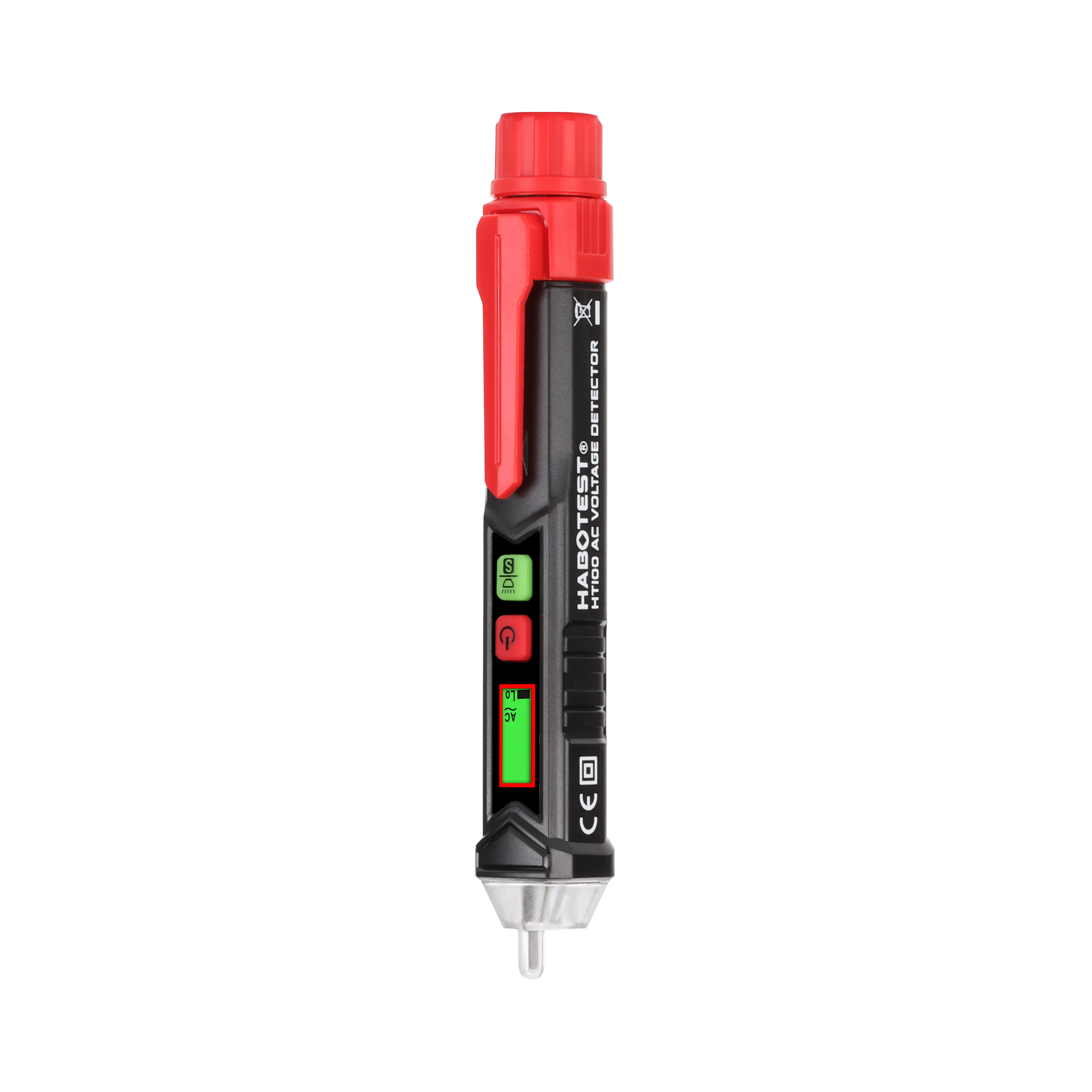 2020 Wholesale Pen Type HT100 Habotest AC Voltage Detector for Voltage Measurement 12V-1000v or 48V-1000v