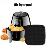 2021 New product Factory  baking Mat Non-slip Heat-resistance Reusable air fryer mat silicone