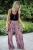 Import 2021 Spring and Summer New Loose Pants Tie Dye Printing Wide Leg Pants Womens Casual Pants from China