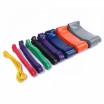 2080mm Unisex Resistance Band Exercise Elastic Rubber String Band Workout Loop Strength Pilates Fitness Equipment Training
