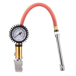 220 PSI Dual Chuck Air Tire Inflator with Dial Gauge