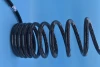 22awg pure copper pvc coiled spiral cord flexible power spiral cable tractor spiral cable waterproof electrical cable TPU
