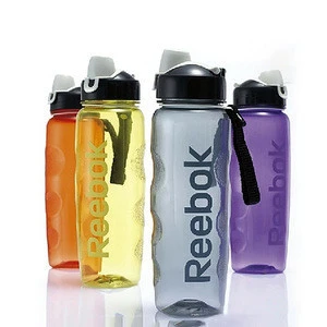 24 oz sports plastic water bottle with hook