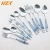Import 24 pcs cutlery set with box packing / stainless steel flatware with decal handle from China