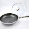 24cm/11 inch stainless steel honeycomb not stick fry pan