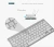 Import 2.4G Wireless Keyboard And Mouse Suit fashional minimal design for Laptop computer from China