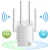 Import 2.4Ghz wi1200A wireless wifi repeater router 1200mbps Dual Band wifi repeater 2.4/5GHz Internet Wi-Fi Signal Booster from China