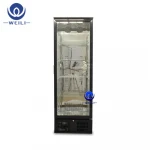 293L Commercial Black Chilled Single Door Beverage Cooler for sale