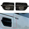 2Pcs Black ABS Car Air Intake Fender Vents For Land Rover Discovery 4