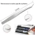Import 2Pcs Stainless Eyelash Tweezers Curved and Cross False Lash Tweezers RM0002 from China