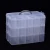 Import 3 / 5 /6 levels stackable plastic container with lids for small rocks snaps screws nails beads jewelry storage organizing from China