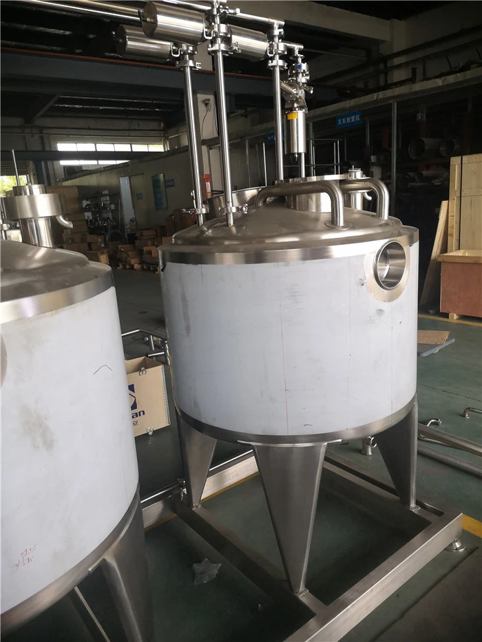 3000 liters stainless steel jacketed tank
