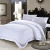 Import 300tc 100% Cotton Plain White Luxury  Jacquard Design 5 Star Stripe Washable Quilt Cover Bed Linen Hotel Bedding Set from China
