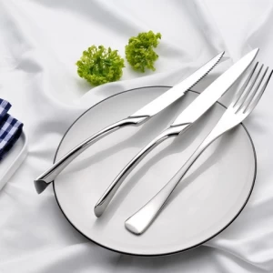 304 stainless steel cutlery fork spoon knife set service for four dinner fork salad fork dinner knife soup spoon