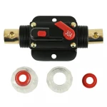 30A Circuit Breaker with Manual Reset Fuse Holder 30 Amp for Car Audio Marine Boat Stereo Switch Inverter Replace Fuses