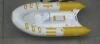 3.9m Eye-Catching Yellow Rigid Inflatable Boat